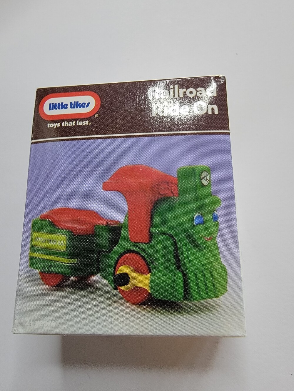Little Tikes Minis by Miniverse Railroad Ride On Train Collectible